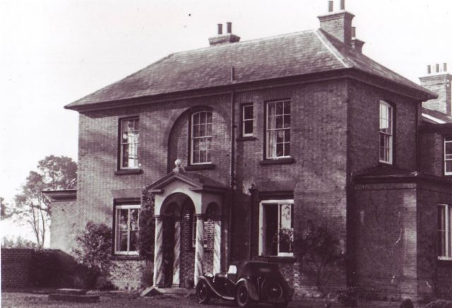 Hykeham Manor House, site of ASDA superstore- photo from North Hykeham Town Council