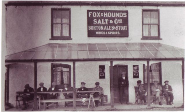 Old Photo of The Fox & Hounds pub in North Hykeham