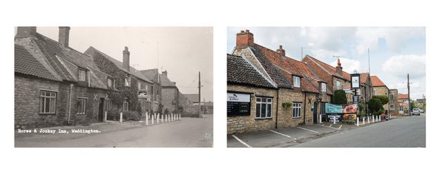 The Horse & Jockey in Waddington, past and present